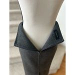 Talbots  Charcoal Grey Boiled Wool Pencil Skirt Photo 3