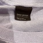 Free Press Purple Lovers Gonna Love Long Sleeve Loose Fit Shirt Women’s Large Photo 2