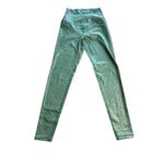 Aerie Offline Shiny Liquid Metallic Leggings High Waist S P CH Green Photo 3
