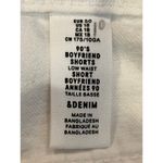 H&M & Denim NEW White 90s Boyfriend Shorts Low Waist Plus Size 18 Loose Fit Photo 6