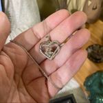 I Love You To The Moon And Back Cat Cz Sterling Silver Necklace Silver Photo 2