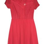 Francesca's Ladelle Red Lace Dress Medium NWT Photo 0