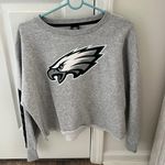 NFL Team Apparel Cropped Eagles Crewneck Photo 0