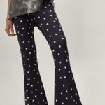 Nasty Gal Star Print Flares Photo 0