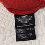Harley Davidson Harley-Davidson Knit Beanie Hat Orange & Black Photo 4