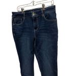 Maurice's High Rise Skinny Jeans Dark Wash Women Size 12 Stretch Denim Photo 4