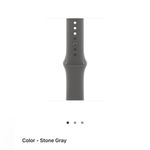 Apple  BAND stone gray sport Photo 2