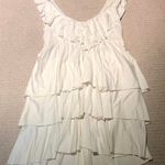 Rachel Pally White Ruffle Dress Photo 10