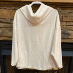 easel oversized dolman sleeve cowl neck fleece pullover sweater top L Photo 2