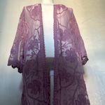 Forgotten Grace  Sheer Purple Kimono Photo 4