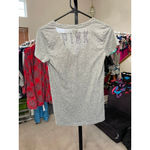 PINK - Victoria's Secret Women's  NFL Ravens Grey Purple Short Sleeve Tee XS Photo 2