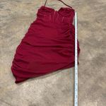 Oh Polly  Cherish Me Corset Mini Dress in Red Photo 4