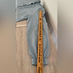 Vintage Montgomery Ward Button Up Tie Neck Blouse Pin Tucks Ruffle Sleeve *READ Blue Size undefined Photo 4