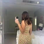 Bella Boutique Floral crepe dress yellow  Photo 2