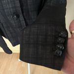 Piazza Sempione Wool Blend Plaid Blazer Size 50 US 14 Photo 2