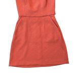 Wilfred Aritzia  Ecoulement Tie Cut Out Peep Back Mini Dress Orange Womens Size 2 Photo 4