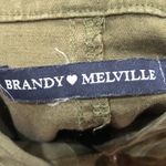 Brandy Melville  Olive Green Hooded Jacket Photo 5