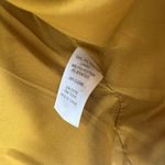 Rachel Zoe  Size Small Long Line Coat Jacket Anorak Style Yellow Gold‎ Pockets Photo 4