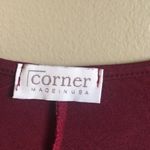 Corner small long sleeved top Red Photo 3