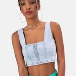 Adika Denim Crop Top Photo 0