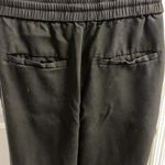 Workshop Republic Clothing Workshop Black 100% Lyocell Pull-on Drawstring Capri Pants w/ Pockets- Medium Photo 11