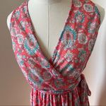 Coco reef EUC  Cover‎ Up Tangerine Dress with Front Side Tie, S Photo 3