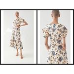 ALC Frank 💕A.L.C.💕 Rylan Printed Puff Sleeve Top & Lucie Floral Maxi Skirt  ~ Apricot 2 Photo 7