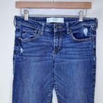 Abercrombie & Fitch A & F Skinny Dark Blue Jeans Womens Size 27x33 Size 4 Reg Photo 2