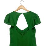 Reformation Luna Jumpsuit Wide Leg Sweetheart Neckline Kelly Green Women’s 10 Photo 7