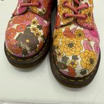 Dr. Martens 🌺🌸 RARE  Pascal‎ Vintage Pink Daisy Flower Power Boots 🌸🌺 Photo 6