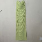 House Of CB  XS D-DD‎ Adrienne Lime Green Strapless Dress gown neon NWOT Photo 7