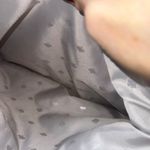 Kate Spade  Nylon Tote Bag Shoulder Crossbody Grey Silver Hardware Photo 12