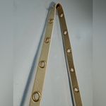 Rebecca Minkoff Cream Gold Grommet Shoulder Bag EUC Photo 4