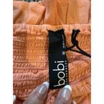 Bobi  Off‎ Shoulder Ruffle Tube Top Guava Peach Size Medium Boho Photo 1