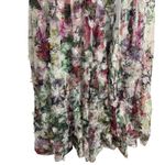 Marchesa Notte Floral Off Shoulder Appliqué 3D Formal Evening Gown Size 14 White Photo 11