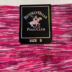 Beverly Hills Polo Club  retro sport hot pink high waist cotton bike short Photo 6