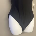 Good American  GSW0641 Size 3 Removable Pads Black One-Piece Swimsuit/bodysuit Photo 2