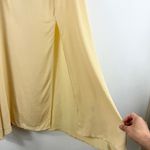 Reformation  skirt with slit in buttercup NWT Photo 8