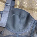 Victoria's Secret Victoria’s Secret Very Sexy Gray Silver Sparkle Lined Balconet Bra Top 34C Photo 4