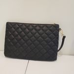 Studio Badgley Mishka Quilted Clutch Black Photo 1