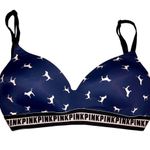 PINK - Victoria's Secret Victoria’s Secret pink dog wireless bra, size 34D Photo 2