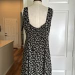 EXPRESS Vintage 1990s  dark floral button down floral maxi dress Photo 11