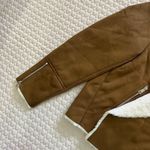 River Island NWT Women's  AVIATOR FAUX Sheepskin JACKET UK Size 14 Photo 4