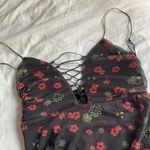 Urban Outfitters  red and black floral dress Photo 2