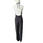 PINKMINK Take Care Backless Halter Neck Jumpsuit in Black size medium Photo 8