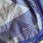 Nike Women’s  Dri-Fit Running Shorts- Blue Geometric Print, Size Small Photo 3