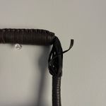 ZARA Dark Brown Woven Bucket Bag/Purse Photo 2