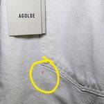 AGOLDE  High Rise Straight Jeans Women's 33 White Crossover Waist Detail NWT Photo 11