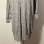 Anthropologie  Silence + Noise Hoodie Duster Pockets Gray Open Cardigan Size S Photo 10