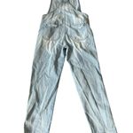 Black Label  distressed overalls size‎ medium Photo 9